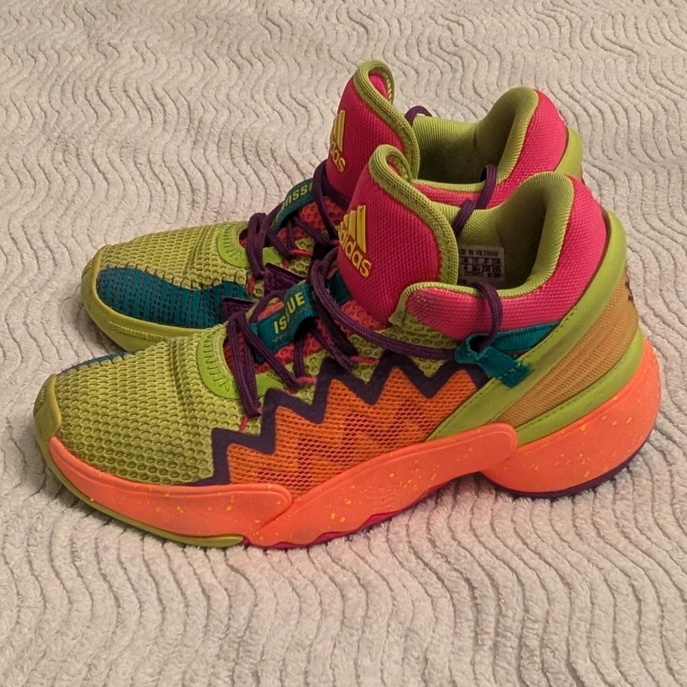 Adidas Kids Multicolor Sneakers D.O.N. Issue #2 "Prove Em Wrong"